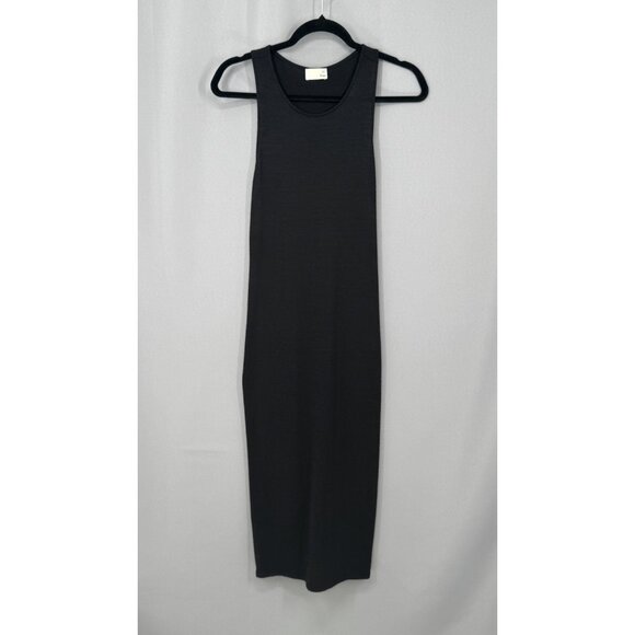 Wilfred Free Dresses & Skirts - Wilfred Free Racerback Dress Small Black Sleeveless Bodycon Beachy Casual LBD